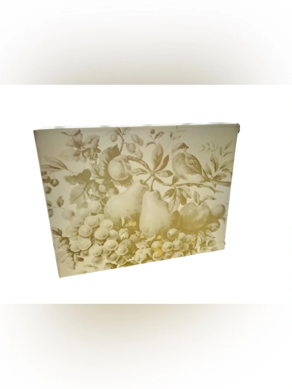 Avon “Nature Bountiful” Plate & Guest Soap Set – 22K, Enoch Wedgwood England